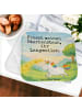 Mr. & Mrs. Panda Topflappen Einhorn Happy Design mit Spruch in Weiß