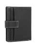 Esquire Oslo Kreditkartenetui RFID Leder 8,5 cm in schwarz