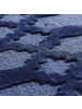 Beliani Kurzflor CIZRE in Blau - (W) 140 x (H) 1 x (L) 200 cm