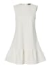 Pieces Midikleid in White Denim