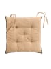 Douceur d’Intérieur Stuhlkissen in beige