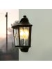 Licht-Erlebnisse Außen Wandlampe (B)25.7 x (H)35.9 cm in SchwarzSchwarz