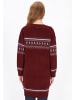 DreiMaster Women Cardigan in burgundy