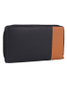 Greenburry Nappa Geldbörse RFID Schutz Leder 19.5 cm navy blue-tan