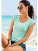 Vivance T-Shirt in mint, blau