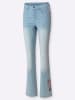 Sieh an! Jeans in blue-bleached