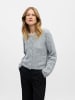 Object Strickjacke in Medium Grey Melange