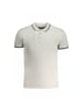 cavalli CLASS Graues Baumwoll-Polohemd