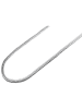 Adeliás Damen Halskette aus Edelstahl 60+5 in silber