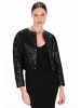 faina Women Jacket in black snake
