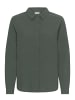 Kaffe Langarm - Hemd KAnaya Regular fit in Balsam Green