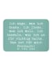 Mr. & Mrs. Panda Magnet Spruch Freiheit Leben mit Spruch in Meeresbrise