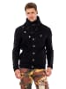 Cipo & Baxx Strickjacke in Black