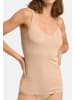 Hanro Spaghetti Top Cotton Seamless in Skin