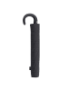 doppler Manufaktur Orion Taschenschirm 44 cm schwarz-grau
