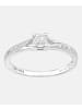 Diamant L'éternel Verlobungsring aus 750 Weißgold mit 0.25 Karat Diamant