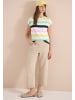 Cecil Multistripe T-Shirt in Vanilla White