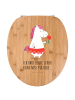 Mr. & Mrs. Panda Klodeckel Einhorn Dame mit Spruch in Braun