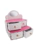 Amor Schmuckbox Karton in Rosa