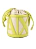 Armani Exchange Marisol Mini Bag Umhängetasche Leder 17 cm natur citrus