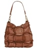 Samantha Look Handtasche echt Leder in cognac