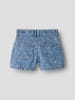 name it Shorts in Light Blue Denim