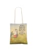 Mr. & Mrs. Panda Beutel Tasche Pinguin mit Kind Design mit Spruch in Weiß