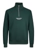 Jack & Jones Sweatshirt 'Vesterbro' in gruen