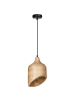 Beliani Pendelleuchten GANDAKI in Braun - (W) 18 x (H) 135 x (L) 18 cm