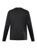 Men Plus Kurzarm T-Shirt in schwarz