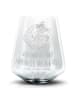 Mr. & Mrs. Panda Longdrinkglas Sternzeichen Fische mit Spruch in Transparent