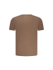 Aeronautica Militare Braun Baumwolle Herren T-Shirt
