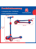 COSTWAY Roller mit PU LED Rädern ab 3 Jahren in Blau