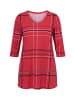 Ulla Popken Longshirt in dunkel weinrot