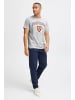 BLEND T-Shirt BHTee in Mittelgrau