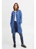 Pulz Strickjacke PZSARA Regular fit in Dutch Blue Melange