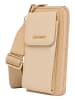 Carlo Colucci Handytasche di Gesaro in Beige