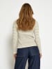 DESIRES Strickjacke in Oil Green Stripe