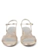 Tamaris Sandale in silber - 0001