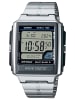 Casio Collection Digital Funkarmbanduhr Schwarz/Stahlfarben