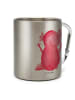 Mr. & Mrs. Panda thermotasse Axolotl Hurra ohne Spruch in Silber
