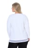 MIAMODA Langarmshirt in schneeweiß