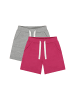Minymo Sweatshorts MIGirls 2er-Pack in Lila