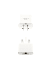COFI 1453 Reiseadapter Universal 160 Länder Stecker Netzadapter Steckdose 6A Max in Weiß