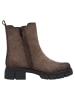 Tamaris WIDE FIT Chelsea Boot in MUSHROOM SUEDE