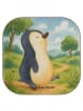 Mr. & Mrs. Panda Bierdeckel Pinguin mHerzieren Design ohne Spruch in Weiß
