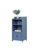 relaxdays Badezimmerschrank in Grau - (B)40,5 x (H)86 x (T)36 cm