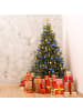 relaxdays 72-tlg. Weihnachtskugeln Set in Weiß