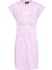Hummel Minikleid "Hmlflowy Dress S/S" in Rosa