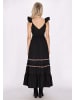IZIA Damen Kleid in Schwarz
